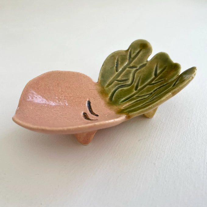Handmade ceramic mini vegetable and fruit dishes - Radish