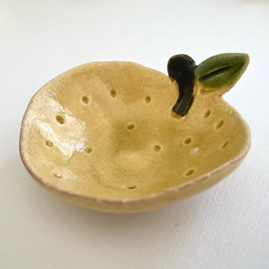 Handmade ceramic mini vegetable and fruit dishes - Yuzu